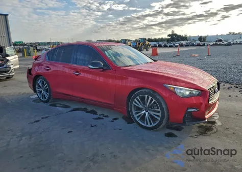 2023 Infiniti Q50 Sensory z USA, uszkodzony, nr VIN JN1EV7CP9PM511141